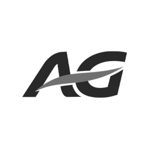 AG logo grayscale
