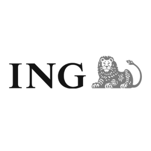 ING logo grayscale