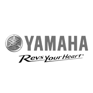 yamaha logo grayscale